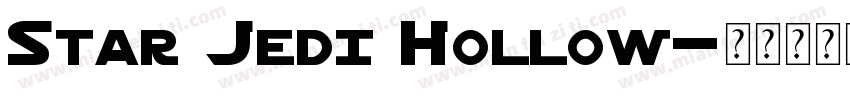 Star Jedi Hollow字体转换